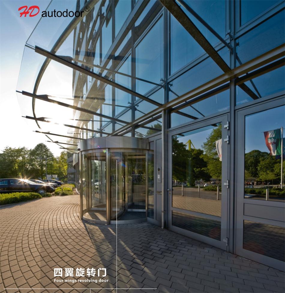 兩翼、三翼、四翼旋轉門：青島恒達自動門(圖5)