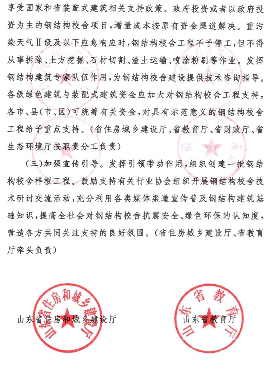 鋼結(jié)構(gòu)校舍建設(shè) 政策扶持知多少！(圖5)